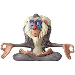 Disney Traditions by Jim Shore Lion King Rafiki Figurine, 3.1 Inch, Multicolor